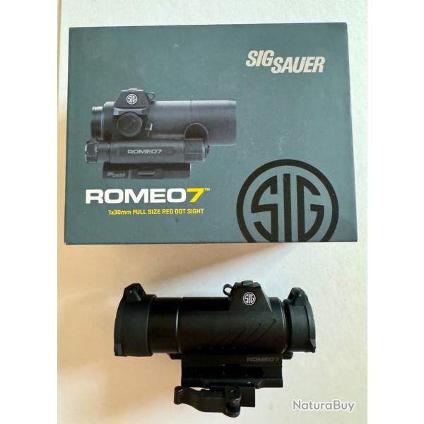 Viseur Point-Rouge Sig Sauer ROMEO7 1x30 mm