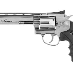 Revolver Dan Wesson 6" Silver 4.5mm Plombs CO2 ASG