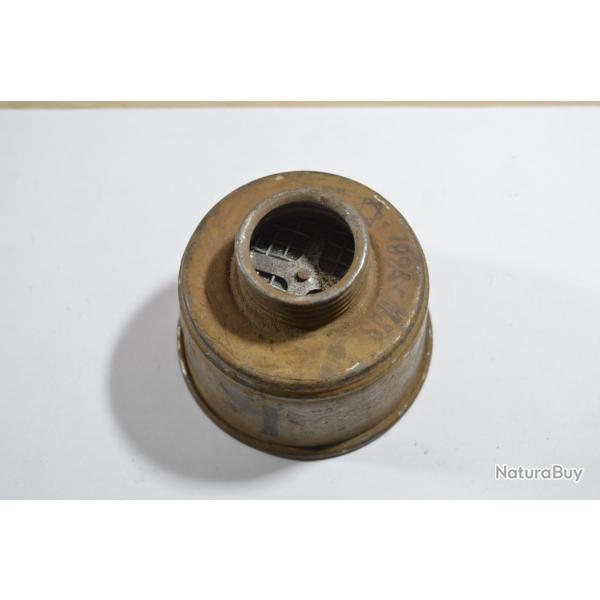 Cartouche pour masque  Gaz Militaire Franais ARS17 dat 1924 quipement WW2 troupe  1939/1945 (24)