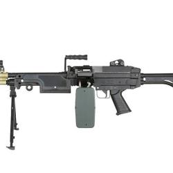 HMG M249 MK1 Minimi Metal Noir (A&K)