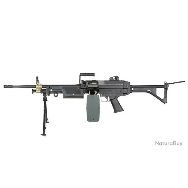 HMG M249 MK1 Minimi Metal Noir (A&K)