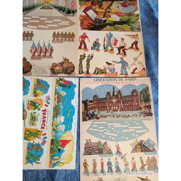 Lot Diorama lib�ration de Paris