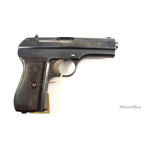 Pistolet CZ 27 dat&eacute; 1947 7.65B