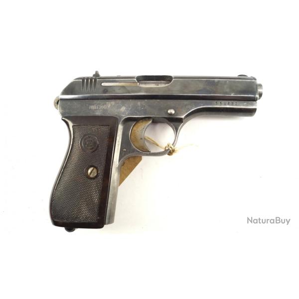 Pistolet CZ 27 7.65B dat&eacute; 1946