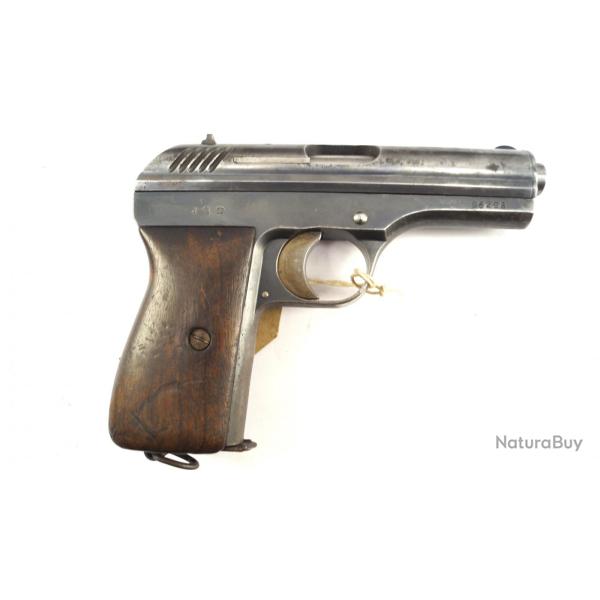 Pistolet CZ 29 9court 380ACP dat&eacute; 1929