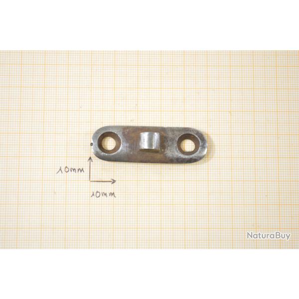 Support pour battant de crosse mobile, fusil ancien. 49mm x 16mm