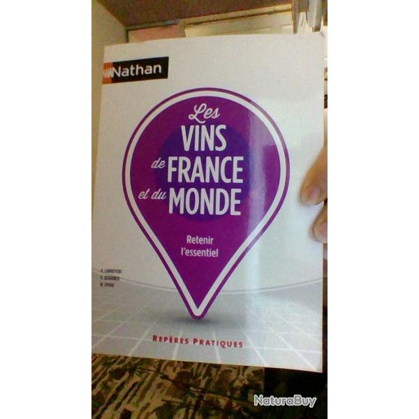 Les vins de France et du monde - Repres pratiques - Nathan -