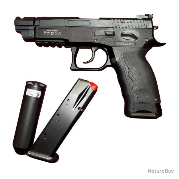 Pistolet PHOENIX fusion tactical gen2 cal.9x19 noir