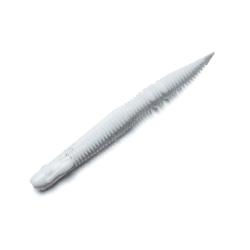 Leurre Souple BIM Tackle Cheetah's Tail 3,3" - 8,3cm par 10 06 - Pearl White Clear 8,3cm