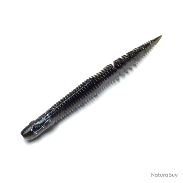 Leurre Souple BIM Tackle Cheetah's Tail 3,3" - 8,3cm par 10 02 - Black Blue Smoke Silver 8,3cm