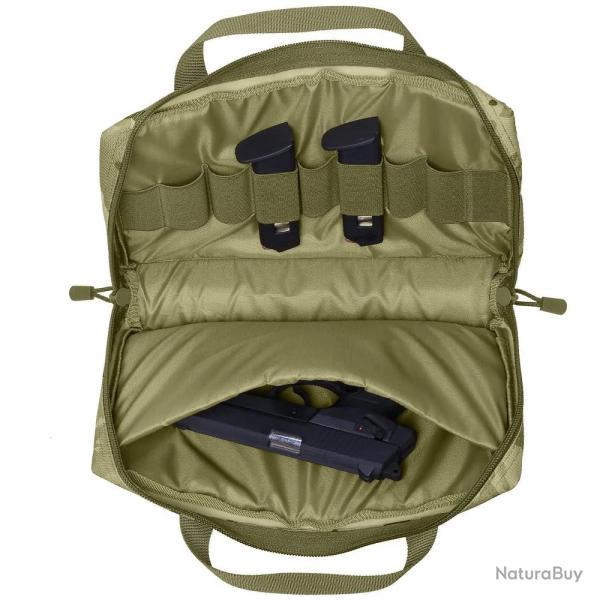 Sac de transport discret pour armes de poing et chargeurs - vert - LIVRAISON GRATUITE