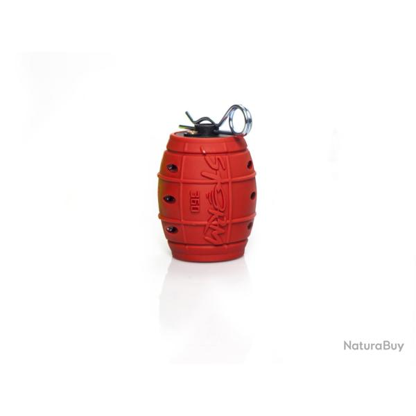 GRENADE GAZ STORM 360 ROUGE "ASG"