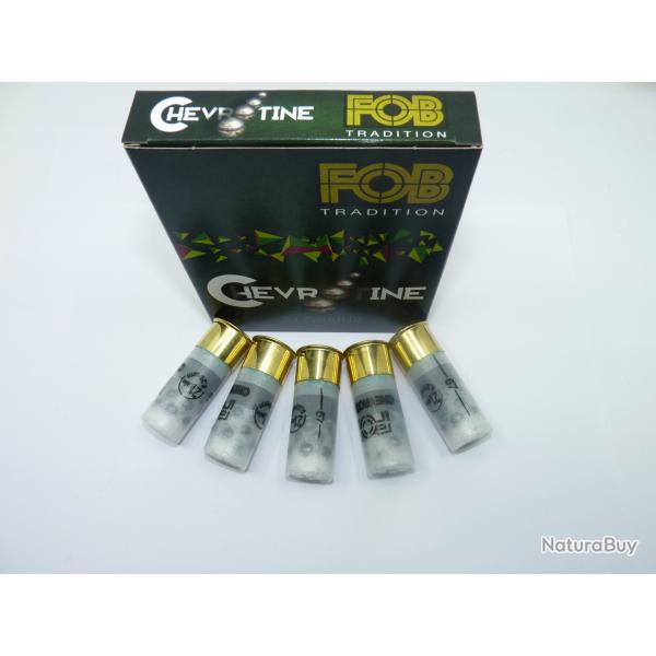 FOB Chevrotine Cal.12/67 - 21 grains - Boite de 10 cartouches