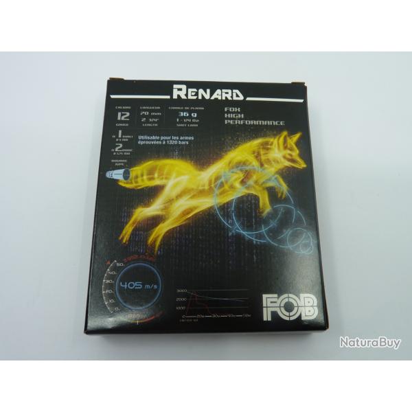 FOB Renard Cal.12/70 36gr plombs n� 1 + 2 Hautes Performances