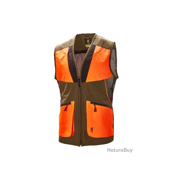 Gilet de chasse BROWNING velino orange