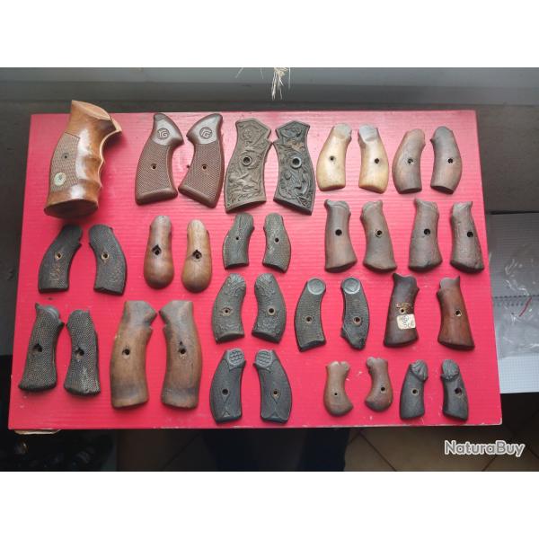 Plaquettes pour revolvers