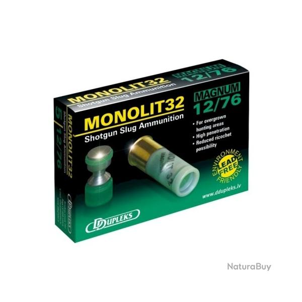 Cartouche � balle DDUPLEKS monolit 32 cal.12/70 32g par 15