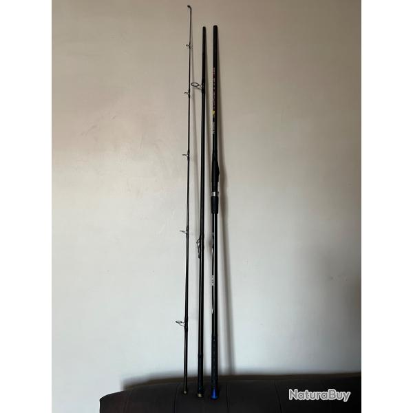 1 canne surf casting 4,20 m carbone nautil 420 Mitchell p�che mer occasion collection