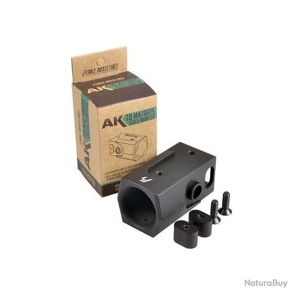 Adaptateur de crosse AK pour tube AR15