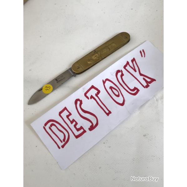 Couteau ��coursolle�� lame en acier carbone