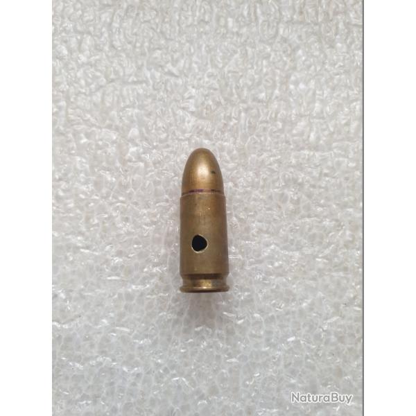 Cartouche 9mm franaise neutralise atelier de Toulouse date 1953 (M DU.01.r)