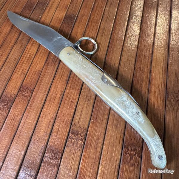 SUPERBE COUTEAU A PALME CRA-CRA A L'�P�E FIN XlX �me