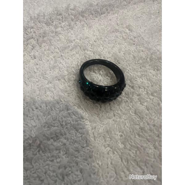 Bague cristaluna vivi acrylique noir swarovski montana 101 305 55