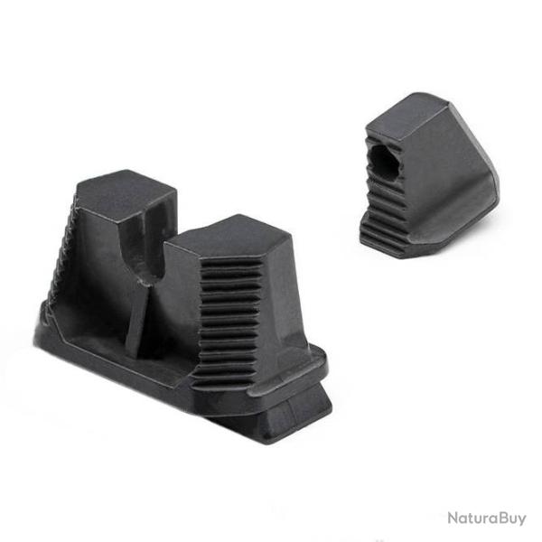 Strike Industries - Organes de vise mcaniques Strike Iron Sights Suppressor Height pour Glock