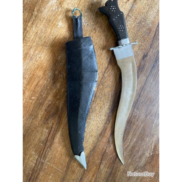 Couteau d origine indienne