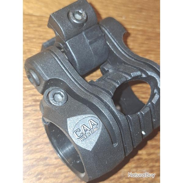 MONTAGE LAMPE CAA 5 POSITIONS PICATINNY