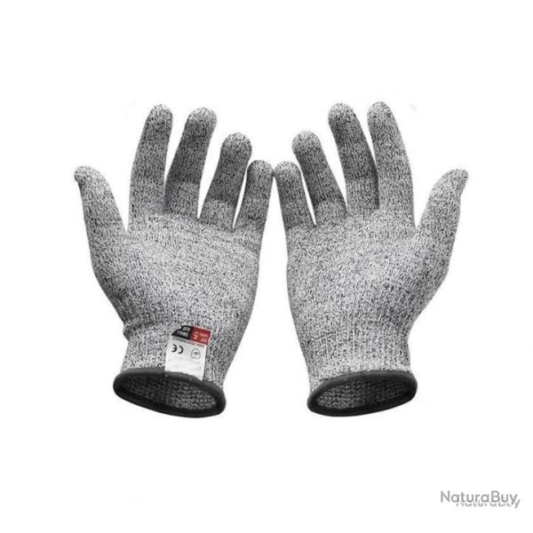 Gants anti-coupures professionnels - Norme EN388 niveau 5 - taille XL - LIVRAISON GRATUITE