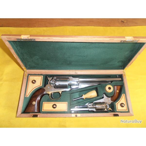 N� 46 �crin de luxe pour revolver Remington 1858 � canon de 8 pouces et Remington Pocket 31