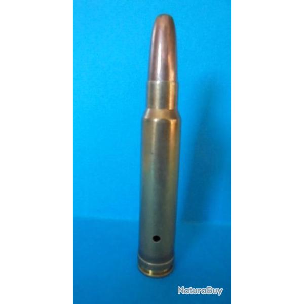 UNE  cartouche cal. 358 NORMA MAGNUM NEUTRALISEE