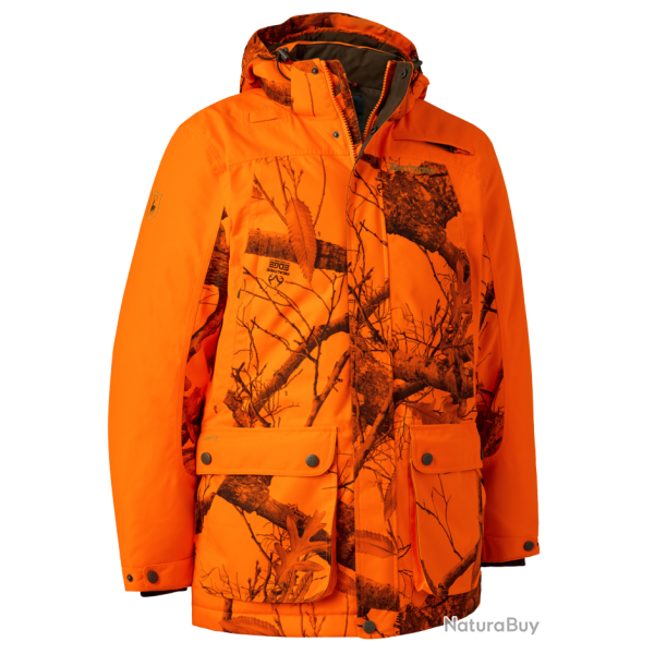 Blouson de chasse hiver Eagle Realtree orange Deerhunter