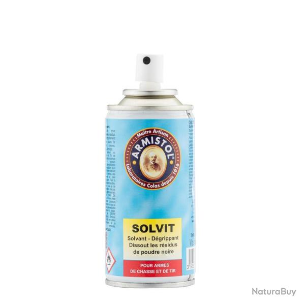 Spray Solvant Armistol Solvit - Nettoyage Efficace - Protection Durable - Entretien Armes et Mat�rie