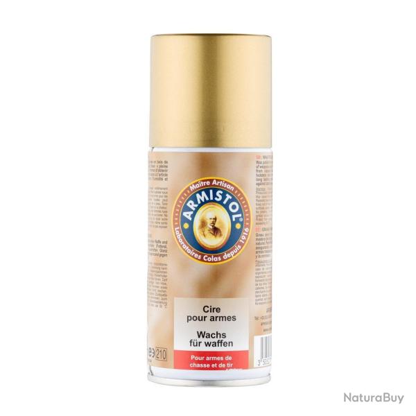 Spray Cire Bois Sp�cial Crosses Armistol - Protection Durable - Nourrit et Prot�ge - Finition Satin�