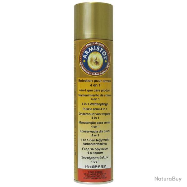 Huile Entretien Armes Armistol 4 en 1 - Protection, Nettoyage, Lubrification, Conservation - Perform