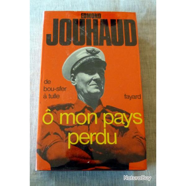 Livre : � Mon Pays Perdu - De Bou-Sfer � Tulle