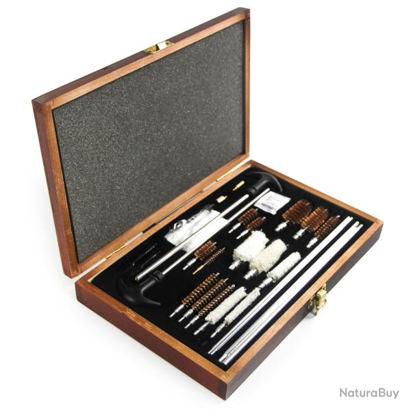 Kit nettoyage armes luxe armes longues et armes de poing - LIVRAISON GRATUITE
