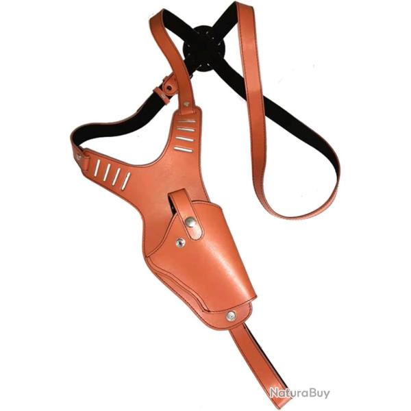 Holster d'�paule droitier - marron - LIVRAISON GRATUITE