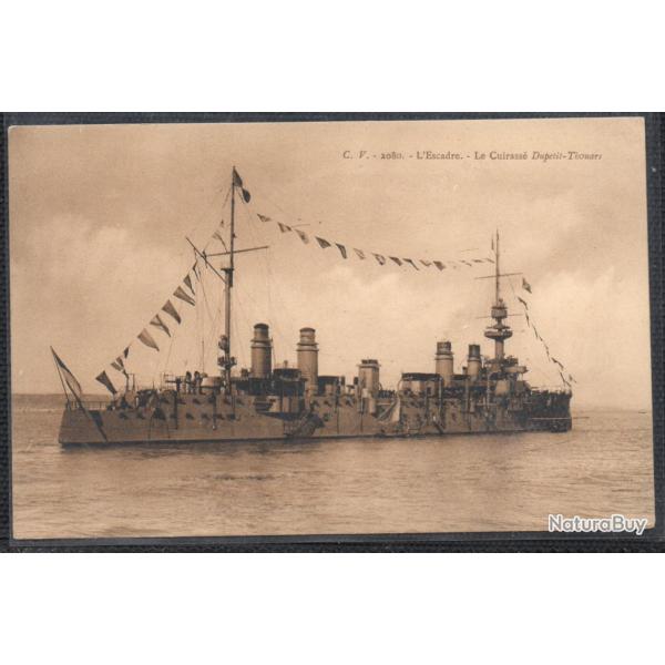 CPA - Marine Militaire - L'Escadre- Le Cuirasse Dupetit -Thouars - N�3242