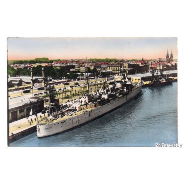 CPA - Marine Militaire - PORT AUTONOME DE BORDEAUX Le Croiseur " DUGUAY - TROUIN "  - N�3735