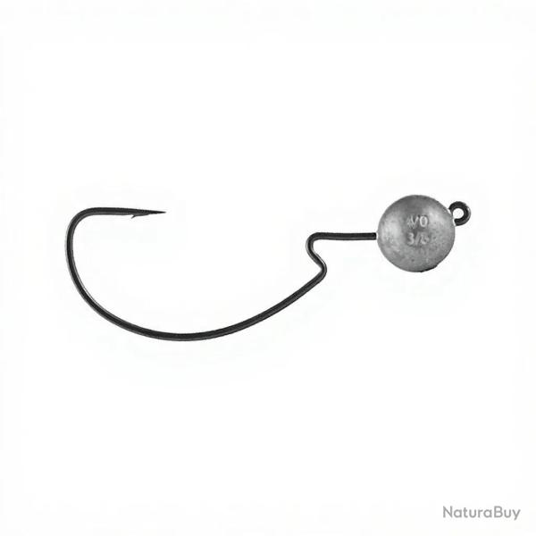 T�te plomb�e BKK Silent chaser 1X EWG Round head 1.8g / H1/0