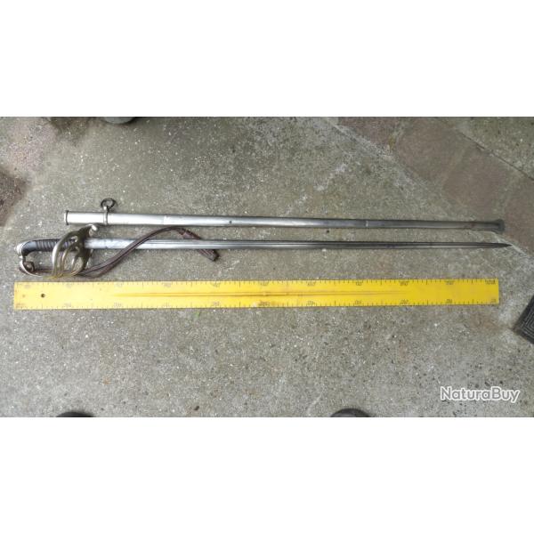 Epe/sabre d'officier d'Infanterie modle 1882 date 1916