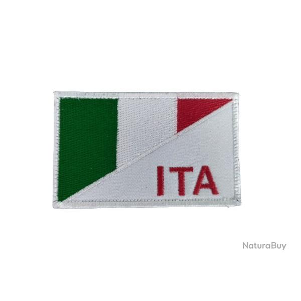 Patch Drapeau - Italie - ITA - velcro - Livraison gratuite