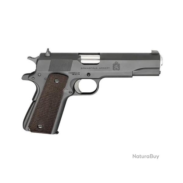 PISTolet 1911 mil spec black noir 45 acp CANON 5'' - 1CHARGEUR 7 CPS springfield armory