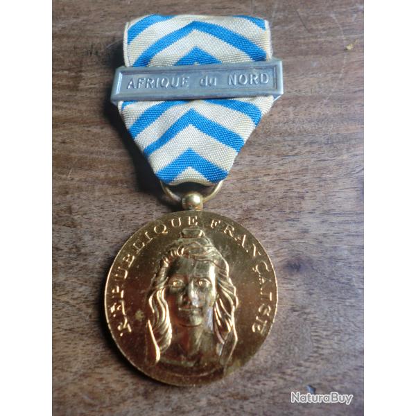 m�daille reconnaissance de la nation  afrique du nord