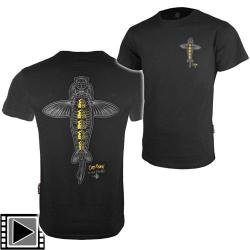 T-Shirt Vass Carp Rising Black XXL