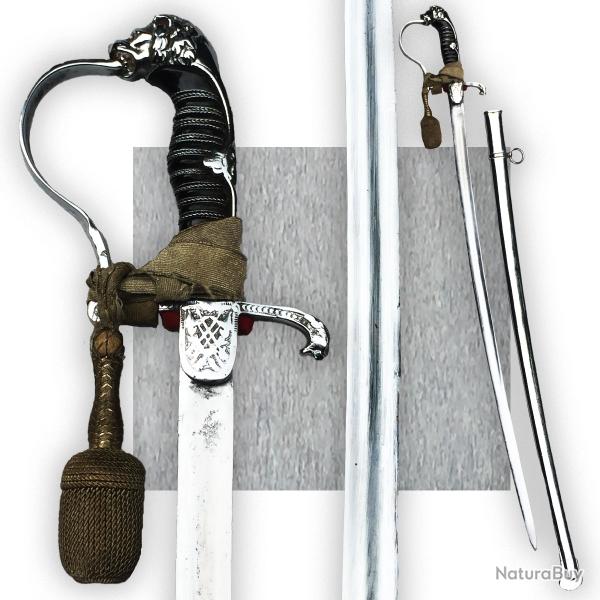 RARISSIME & BEAU SABRE DE LUXE PRUSSIEN DE POLICE OU POMPIER  XIX ORIGINAL