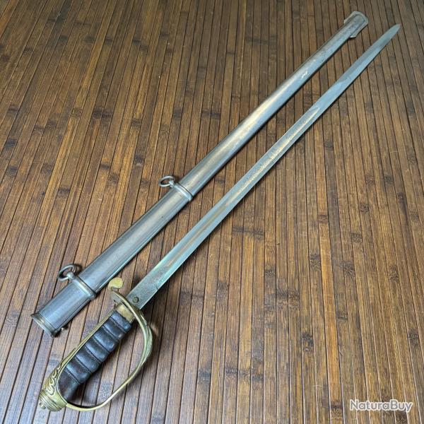 SABRE 1845 D'OFFICIER D'INFANTERIE ANGLAIS REINE VICTORIA